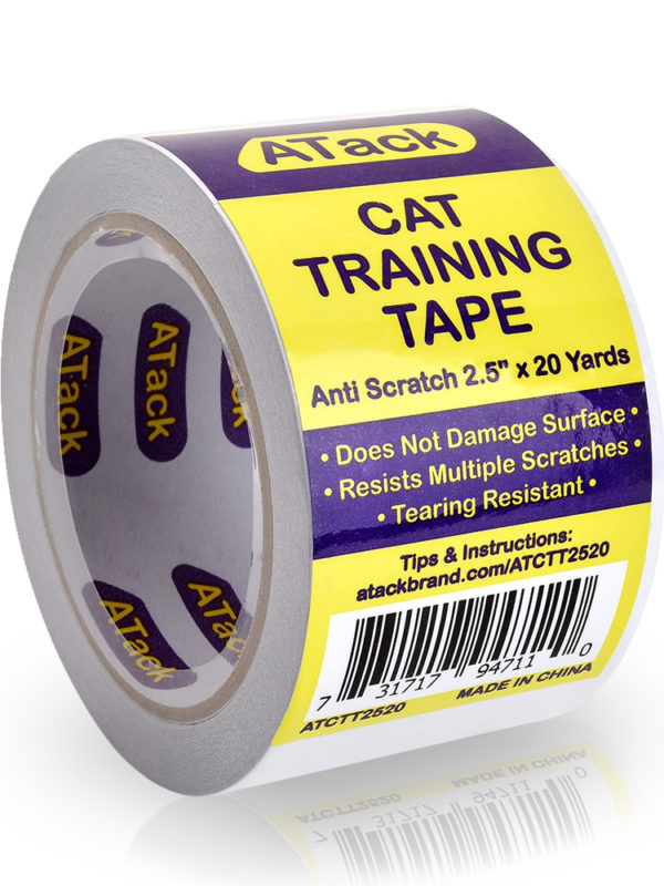 ATDST3420P3W ATack Double Sided Tape White, Removable, 3/4 x 20