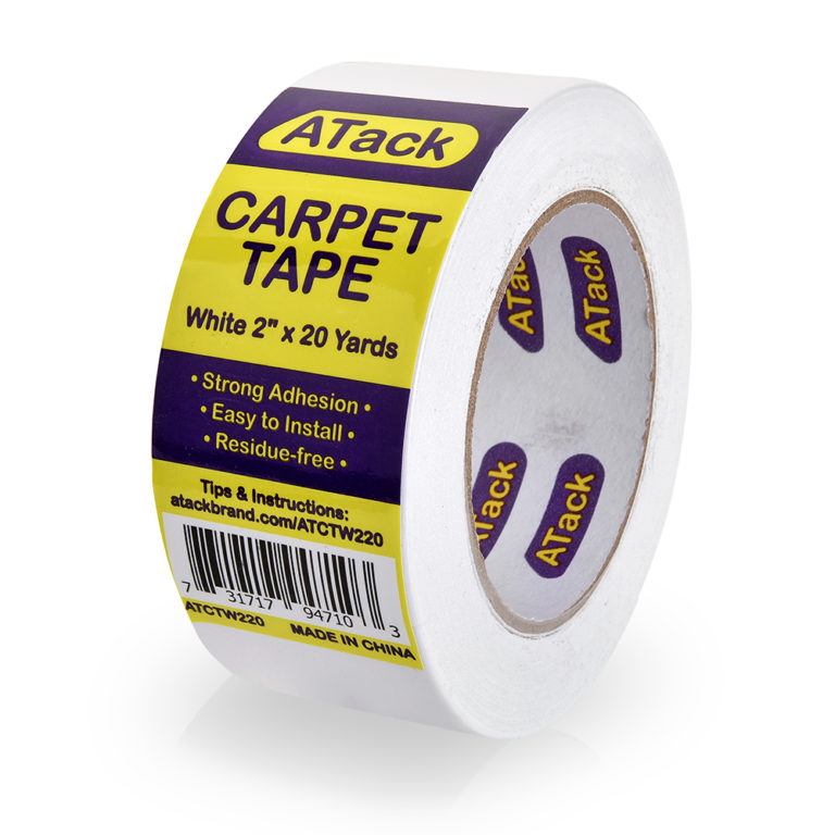 Tips & Instructions for ATack Carpet Tape, 2″ x 20 Yards